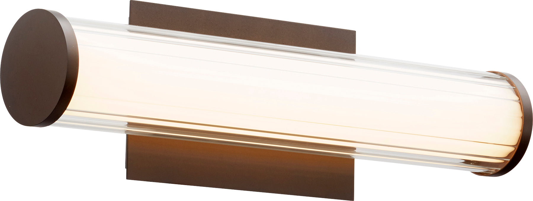 Led 18" Gl/Acr Vanity - Oiled Bronze