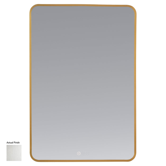 Aero 24'”X36“ LED Mirror- Satin Nickel