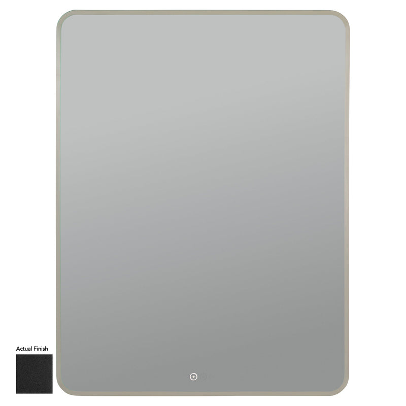 Aero 30'”X40“ LED Mirror- Matte Black