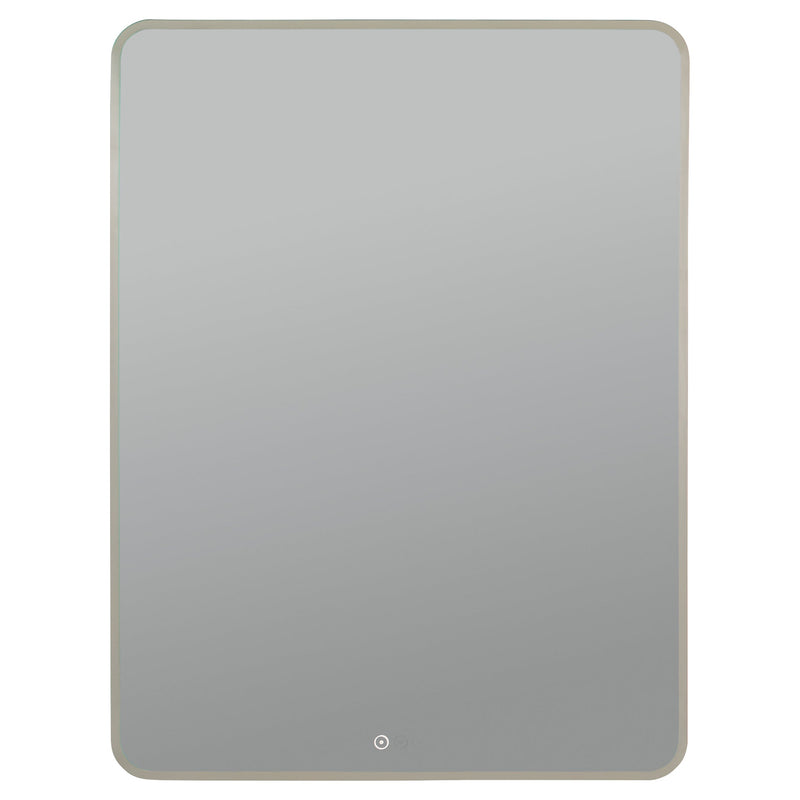 Aero 30'”X40“ LED Mirror- Satin Nickel