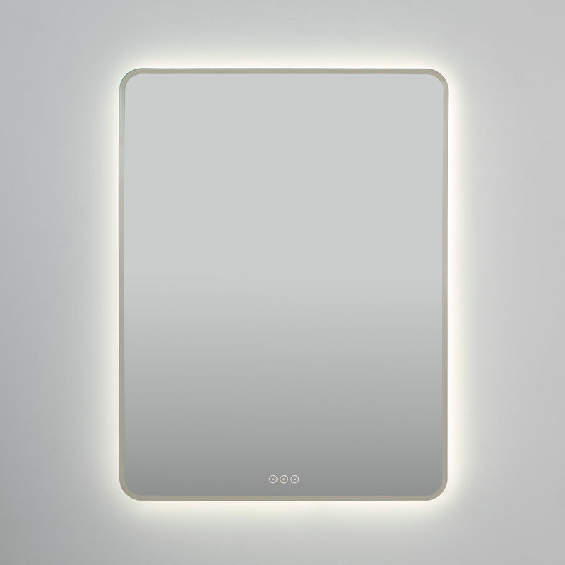 Aero 30'”X40“ LED Mirror- Satin Nickel