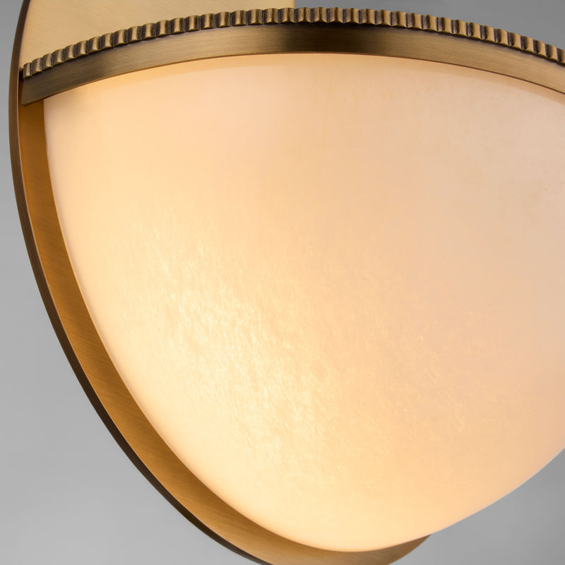 PALU 5CCT LED Sconce - Brushed Brass