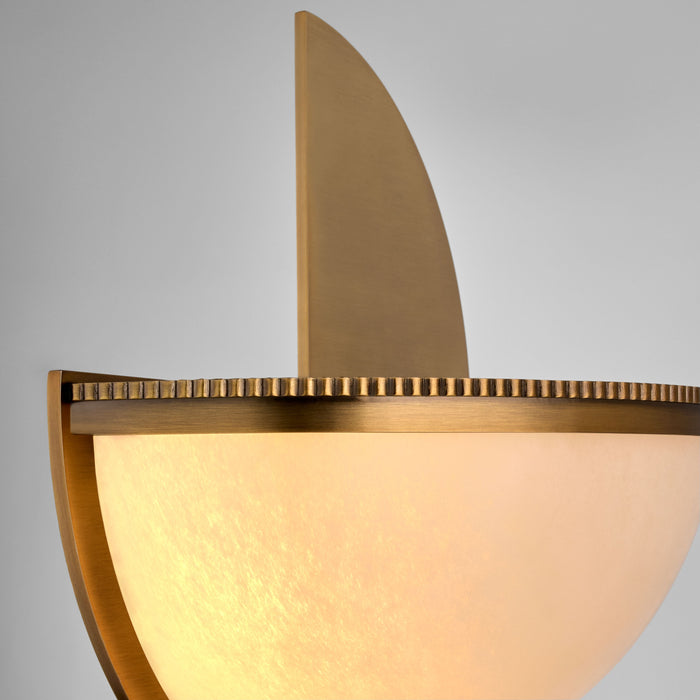 PALU 5CCT LED Sconce - Brushed Brass