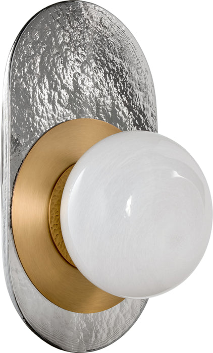 BEKASI 1 Light 5CCT LED Wall Sconce - Brushed Brass