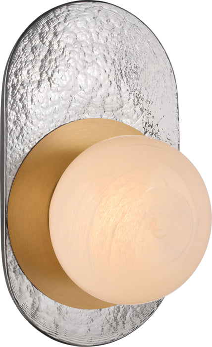 BEKASI 1 Light 5CCT LED Wall Sconce - Brushed Brass