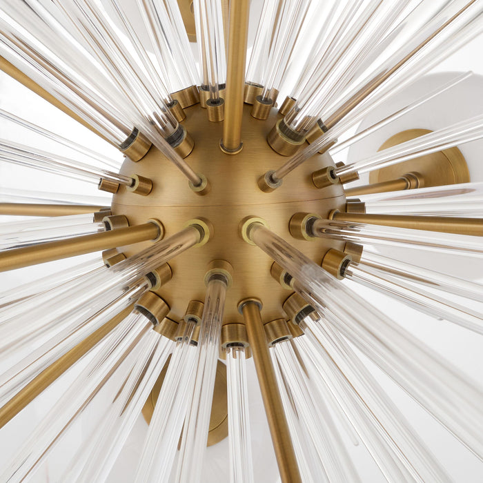 BEKASI 12 Light 5CCT LED Chandelier - Brushed Brass