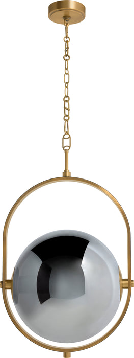 LAGOS 5CCT LED Pendant - Brushed Brass