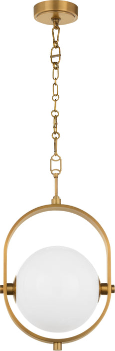 GOMA 1 Light 5CCT LED Pendant - Brushed Brass