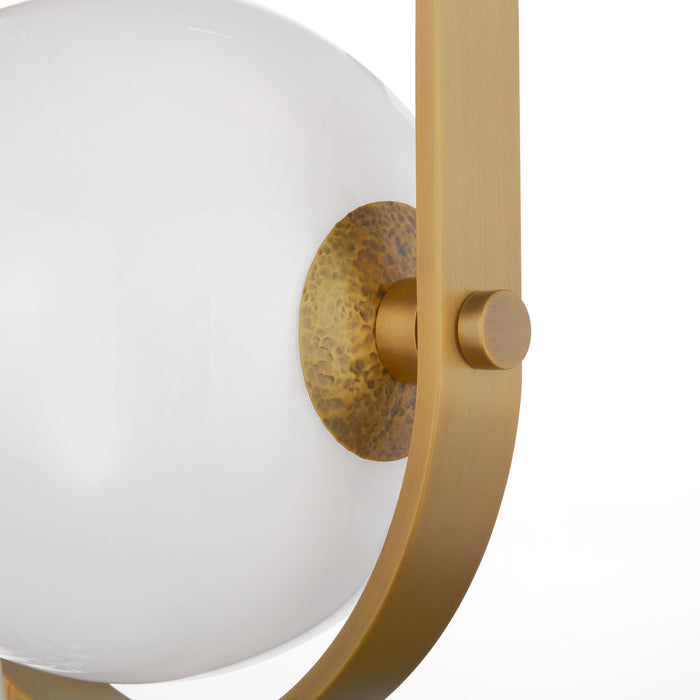 GOMA 1 Light 5CCT LED Pendant - Brushed Brass