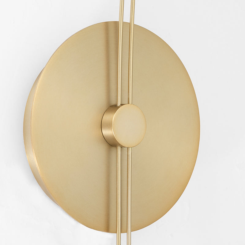 RICARDO LED Picture Light - Aged Brass