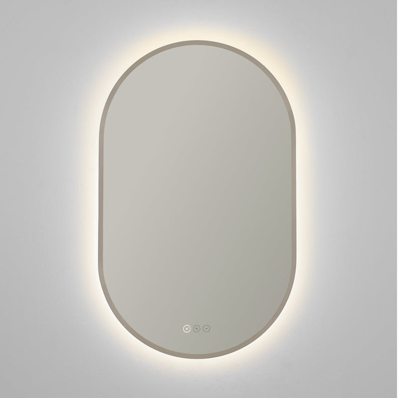 Pildora 20"X32" LED Mirror- Satin Nickel