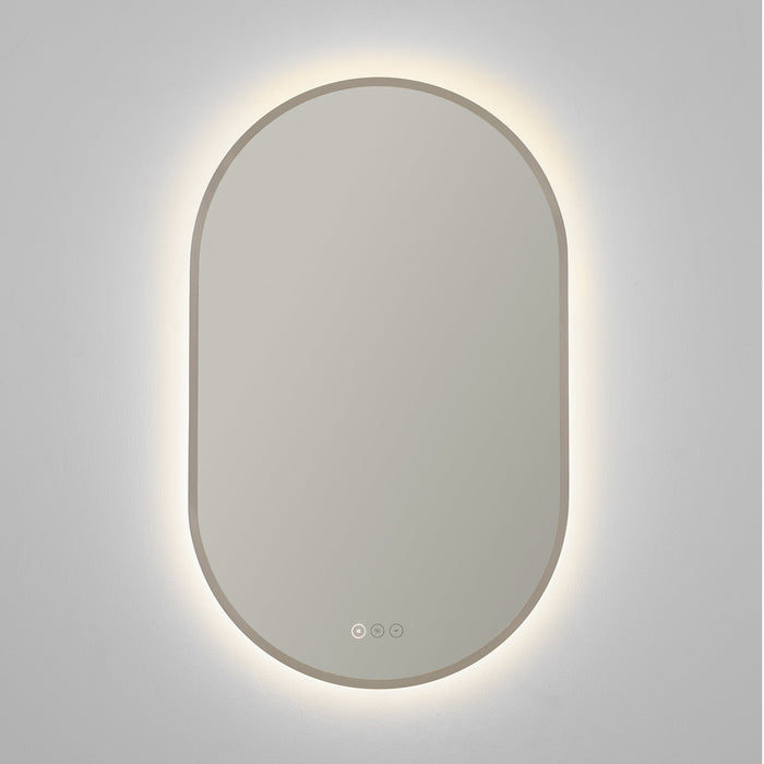 Pildora 20"X32" LED Mirror- Satin Nickel