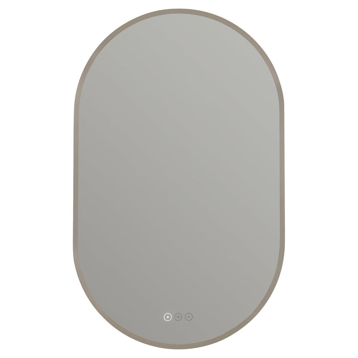 Pildora 20"X32" LED Mirror- Satin Nickel