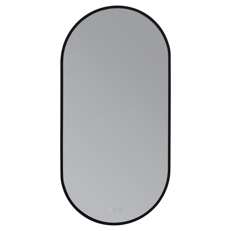 Pildora 21"X42" LED Mirror- Matte Black