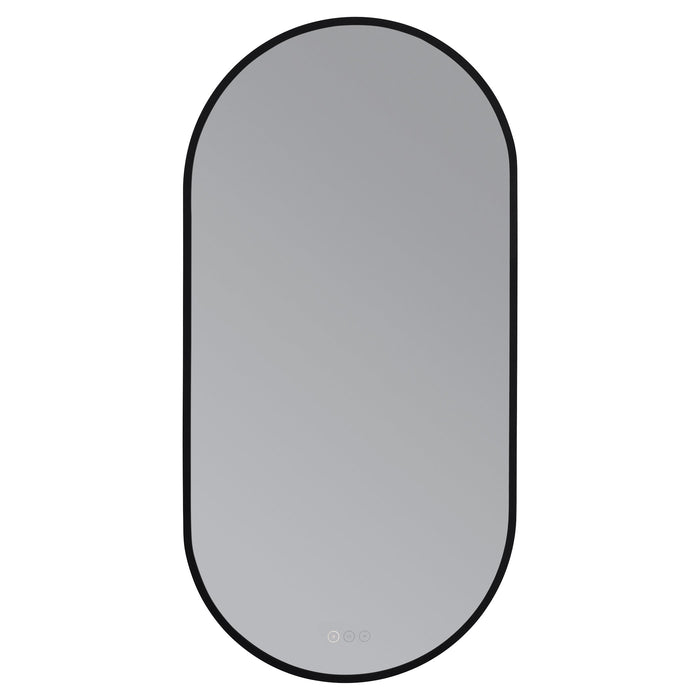Pildora 21"X42" LED Mirror- Matte Black