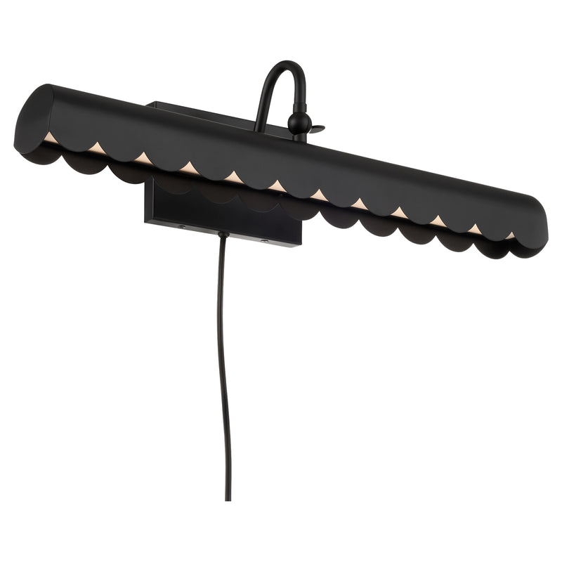 Karnes 5CCT LED Picture Light  - Matte Black