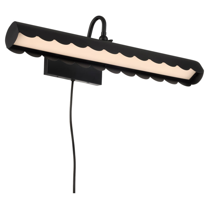 Karnes 5CCT LED Picture Light  - Matte Black
