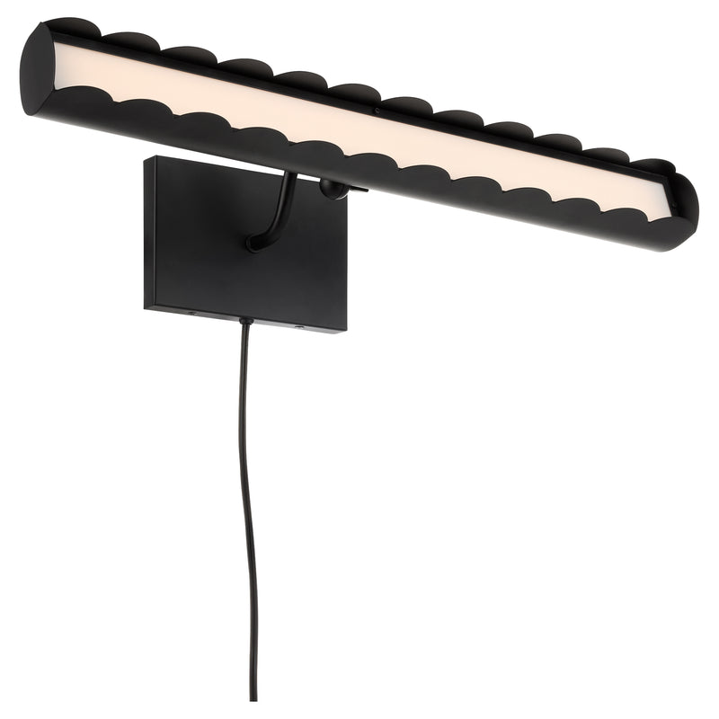Karnes 5CCT LED Picture Light  - Matte Black