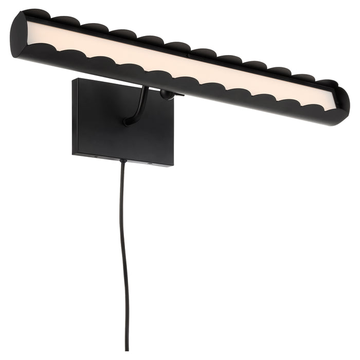 Karnes 5CCT LED Picture Light  - Matte Black