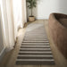 Laid Back Luxe Olive Ivory Stripe - A2004 - 2' x 8' Runner