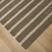 Laid Back Luxe Olive Ivory Stripe - A2004 - 10' x 13'