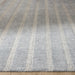 Laid Back Luxe Blue Gray Ivory Stripe - A2006 - 6' x 9'