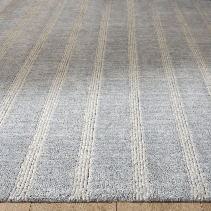 Laid Back Luxe Blue Gray Ivory