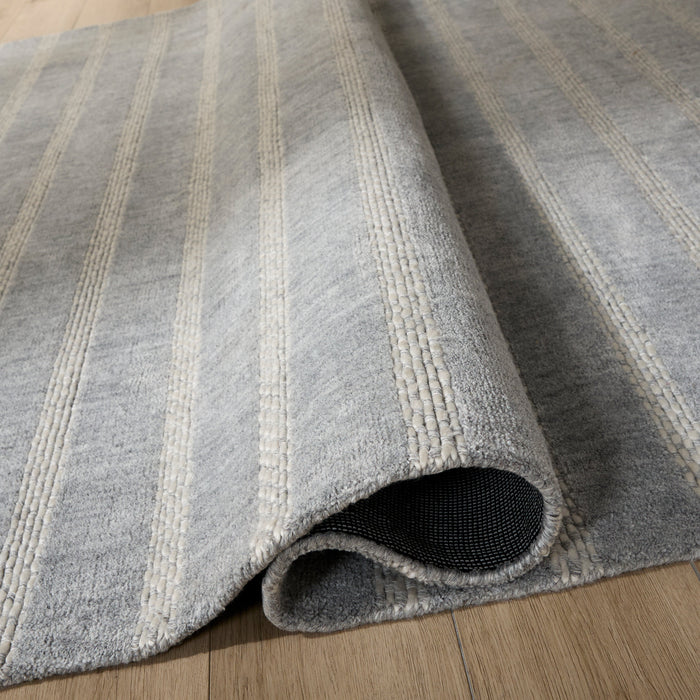 Laid Back Luxe Blue Gray Ivory