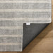 Laid Back Luxe Blue Gray Ivory Stripe - A2006 - 6' x 9'