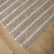 Laid Back Luxe Brown Ivory Stripe - A2007 - 5' x 8'