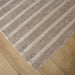 Laid Back Luxe Brown Ivory Stripe - A2007 - 6' x 9'