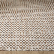 Deya Brown Ivory Geometric - D7004 - 2' x 3'