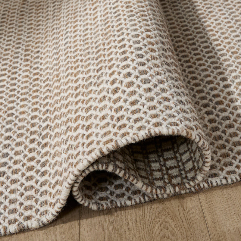 Deya Brown Ivory Geometric - D7004 - 5' x 8'