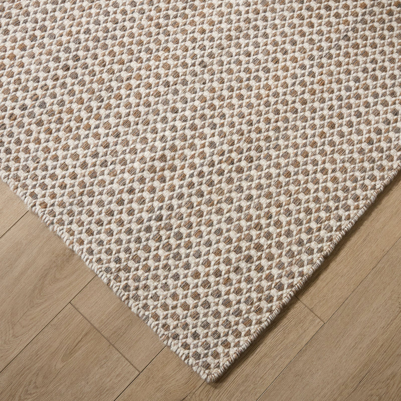 Deya Brown Ivory Geometric - D7004 - 5' x 8'
