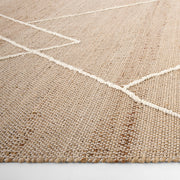 Nomad Natural Ivory Architectural Geometric - D7005 - 5' x 8'
