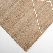 Nomad Natural Ivory Architectural Geometric - D7005 - 5' x 8'