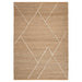 Nomad Natural Ivory Architectural Geometric - D7005 - 10' x 13'