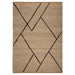 Nomad Natural Black Architectural Geometric - D7006 - 10' x 13'