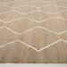 Nomad Camel White Tribal Geometric - D7007 - 10' x 13'
