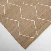 Nomad Camel White Tribal Geometric - D7007 - 5' x 8'