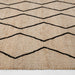 Nomad Camel Black Tribal Geometric - D7008 - 5' x 8'