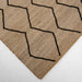 Nomad Camel Black Tribal Geometric - D7008 - 6' x 9'