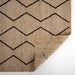 Nomad Camel Black Tribal Geometric - D7008 - 6' x 9'