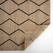 Nomad Camel Black Tribal Geometric - D7008 - 10' x 13'