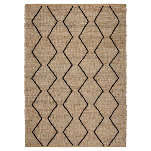 Nomad Camel Black Tribal Geometric - D7008 - 6' x 9'