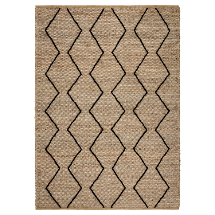 Nomad Camel Black Tribal Geometric - D7008 - 6' x 9'