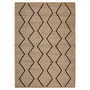 Nomad Camel Black Tribal Geometric - D7008 - 5' x 8'