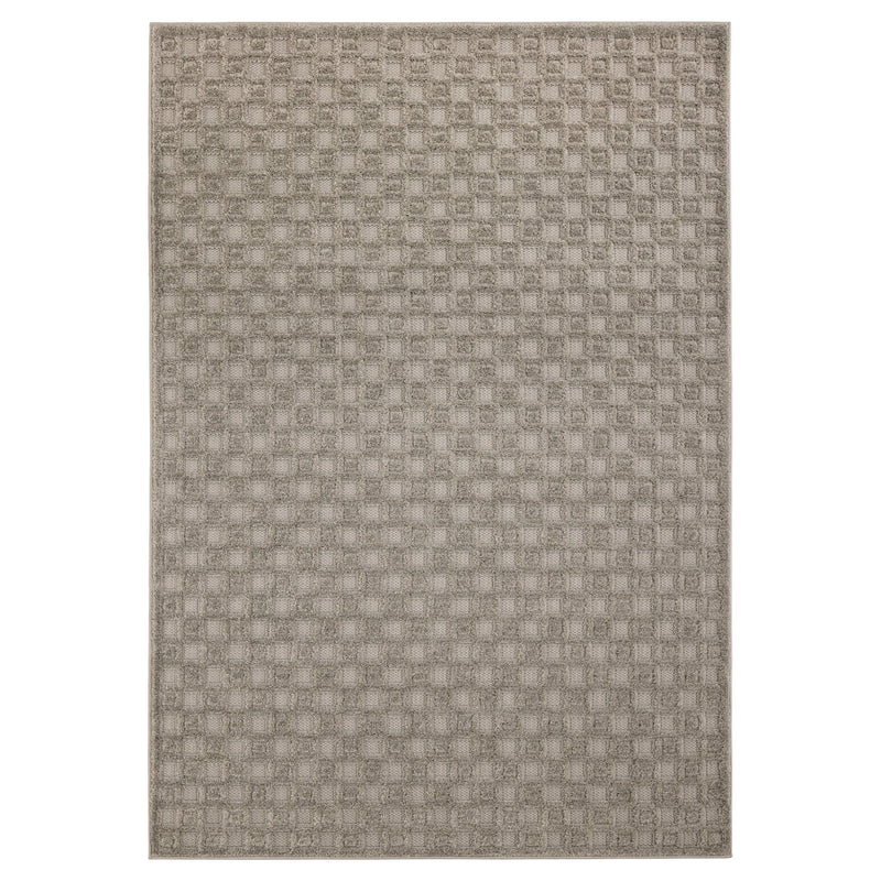 Carmel Driftwood Checkerboard - E1013 - 6' x 9'