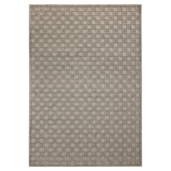 Carmel Driftwood Checkerboard - E1013 - 10' x 13'