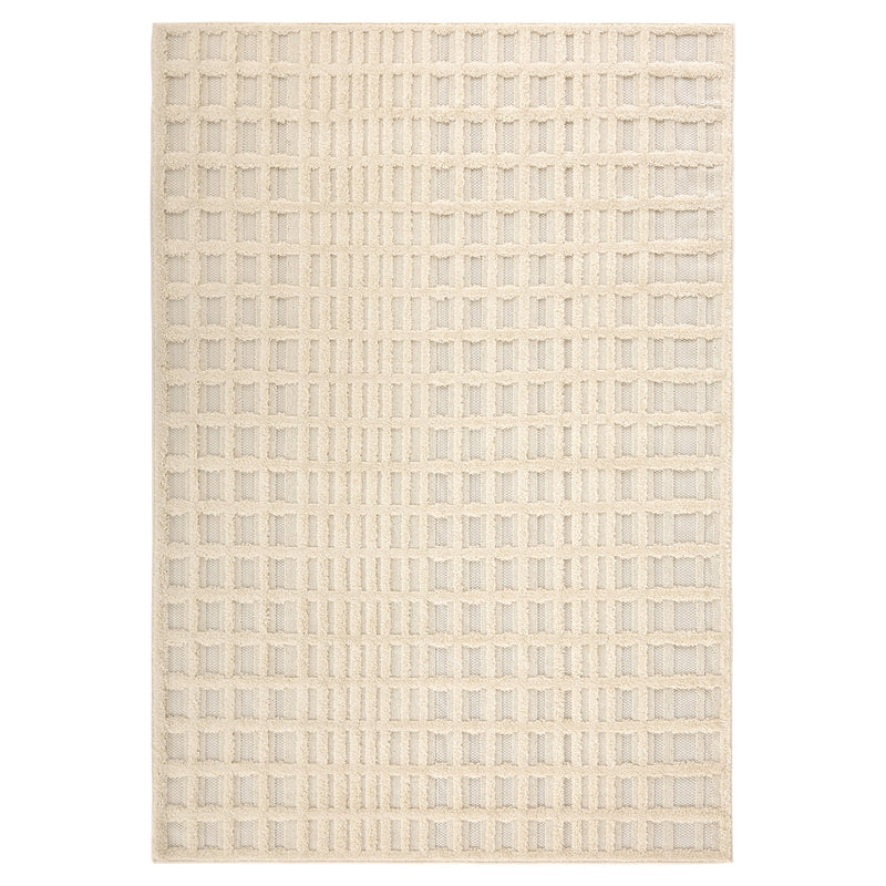 Carmel Ivory Stone Windowpane Grid - E1014 - 5' x 8'